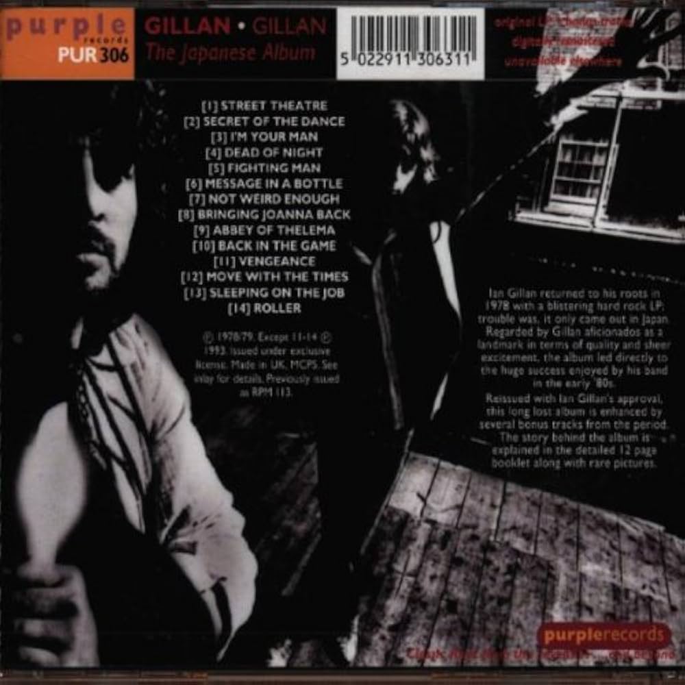 Japanese Album: Gillan, Ian: Amazon.ca: Music
